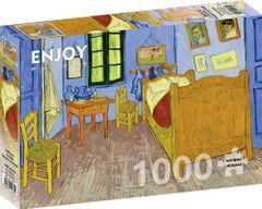 ENJOY Puzzle Vincent Van Gogh: Spalnica v Arlesu 1000 kosov