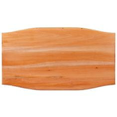 Vidaxl Kavna mizica, 90 x 50 x 40 cm, masivni mahagonijev les