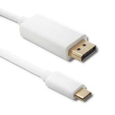 Qoltec displayport alternativni način | usb 3.1 tip c moški | displayport moški | 5k | 2m