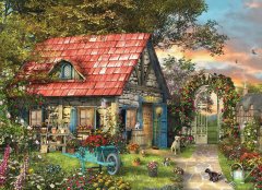 EuroGraphics Puzzle Village Shed XL 500 kosov