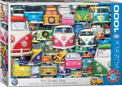 EuroGraphics Puzzle Volkswagen Bus: Funky Jam 1000 kosov