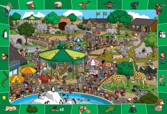 EuroGraphics Puzzle Day at the Zoo 100 kosov