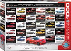 EuroGraphics Puzzle Razvoj Corvette 1000 kosov