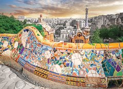 EuroGraphics Puzzle Barcelona - Park Güell 1000 kosov