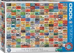 EuroGraphics Puzzle VW Groovy Bus 1000 kosov