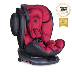 Lorelli Avtosedež AVIATOR ISOFIX 0-36 KG BLACK&RED