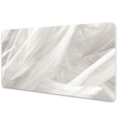 Decormat Namizna podloga Beautiful white feathers 90x45 cm 