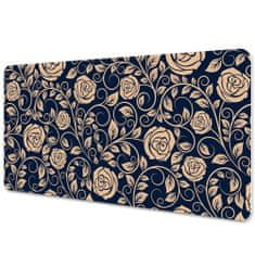 Decormat Podloga za pisalno mizo Vintage golden roses 120x60 cm 