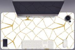 Decormat Podloga za pisalno mizo Golden mosaic 90x45 cm 