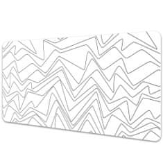 Decormat Podloga za pisalno mizo Irregular lines 100x50 cm 