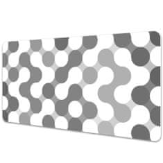 Decormat Namizna podloga Gray and white wheels 90x45 cm 