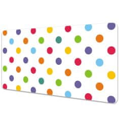 Decormat Podloga za pisalno mizo Colored dots 90x45 cm 