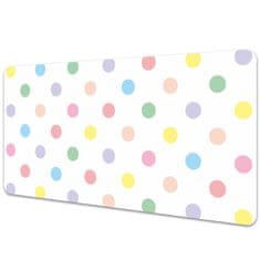 Decormat Podloga za pisalno mizo Colorful dots 90x45 cm 