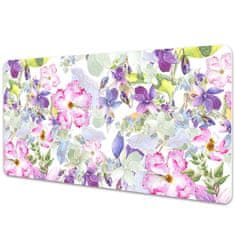 Decormat Namizna podloga Purple flowers 90x45 cm 