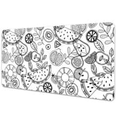 Decormat Podloga za pisalno mizo Fruit 90x45 cm 