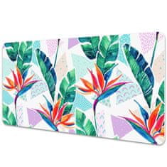 Decormat Podloga za pisalno mizo Tropical flora 100x50 cm 