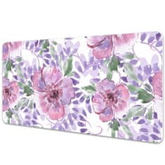 Decormat Namizna podloga Purple flowers 100x50 cm 