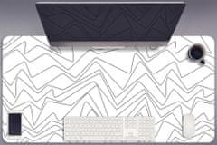 Decormat Podloga za pisalno mizo Irregular lines 100x50 cm 