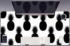 Decormat Podloga za pisalno mizo Black pineapples 90x45 cm 