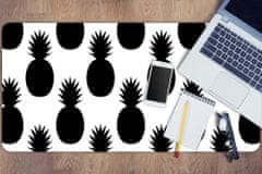 Decormat Podloga za pisalno mizo Black pineapples 90x45 cm 