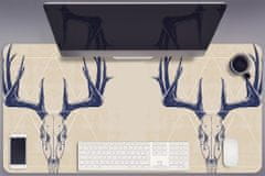 Decormat Podloga za pisalno mizo Deer skulls 90x45 cm 