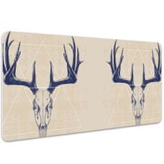 Decormat Podloga za pisalno mizo Deer skulls 90x45 cm 