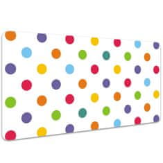 Decormat Podloga za pisalno mizo Colored dots 90x45 cm 