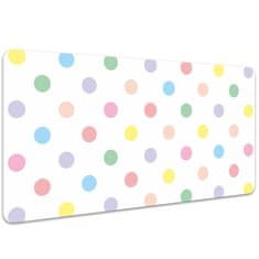 Decormat Podloga za pisalno mizo Colorful dots 90x45 cm 