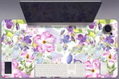 Decormat Namizna podloga Purple flowers 90x45 cm 
