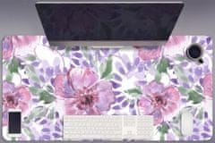 Decormat Namizna podloga Purple flowers 100x50 cm 