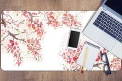 Decormat Podloga za pisalno mizo češnjevi cvetovi 90x45 cm 
