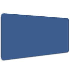Decormat Podloga za pisalno mizo Temno modra 100x50 cm 