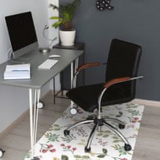 Decormat Podloga za stol Jagode in rože 100x70 cm 