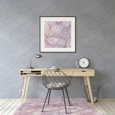 Decormat Podloga za stol Cvetje doodle 140x100 cm 