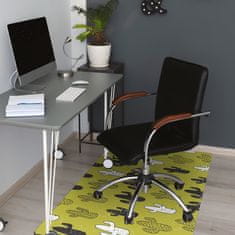 Decormat Podloga za pisarniški stol Kaktusi 120x90 cm 