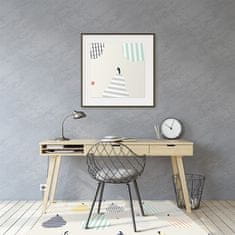 Decormat Podloga za pisarniški stol Hruške 100x70 cm 