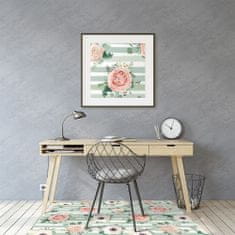 Decormat Podloga za stol Striped roses 100x70 cm 