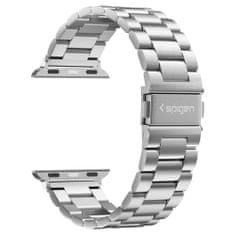 slomart spigen modern fit band apple watch 4 / 5 / 6 / 7 / 8 / se / ultra (42 / 44 / 45 / 49 mm) silver