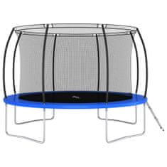 Vidaxl Trampolin komplet okrogel 366x80 cm 150 kg