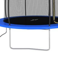 Vidaxl Trampolin komplet okrogel 366x80 cm 150 kg