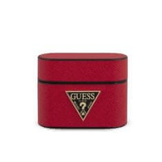 Guess GUACAPVSATMLRE Ovitek za AirPods Pro czerwony/red Saffiano