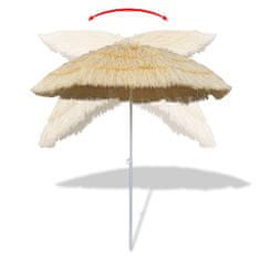 Vidaxl Nagiben senčnik za na plažo havajski stil