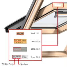 Vidaxl Senčilo za zatemnitev okna z naborki belo PK06