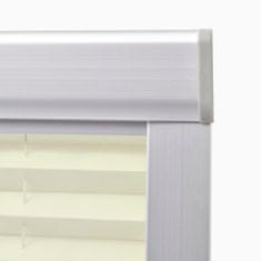 Vidaxl Senčilo za zatemnitev okna krem CK02