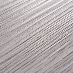 Greatstore PVC talne plošče 5,26 m2 2 mm temno sive