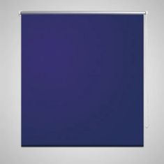 Vidaxl Senčilo za Zatemnitev Okna 140 x 175 cm Temno Modre Barve