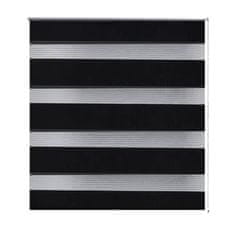 Vidaxl Črtasti Zebra Rolo / Senčilo velikost 60 x 120 cm Črna barva