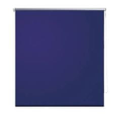 Vidaxl Senčilo za Zatemnitev Okna 140 x 175 cm Temno Modre Barve