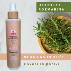 Etnobotanika Ekološki hidrolat rožmarin, 200 ml