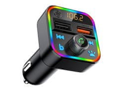 Blow 74-164# oddajnik fm blow bluetooth5+qc3.0 rgb